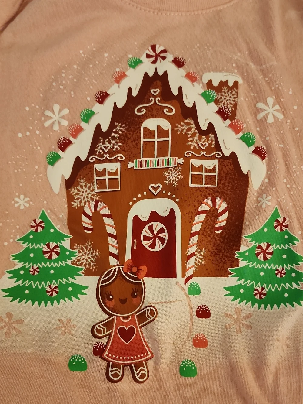 Sz 4T The Children's Place Red Long-Sleeve Top with Peter Pan Collar & Pink Tee